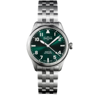Newton Pilot Automatic 40mm Green Pilot Watch Pilot DAVOSA Swiss