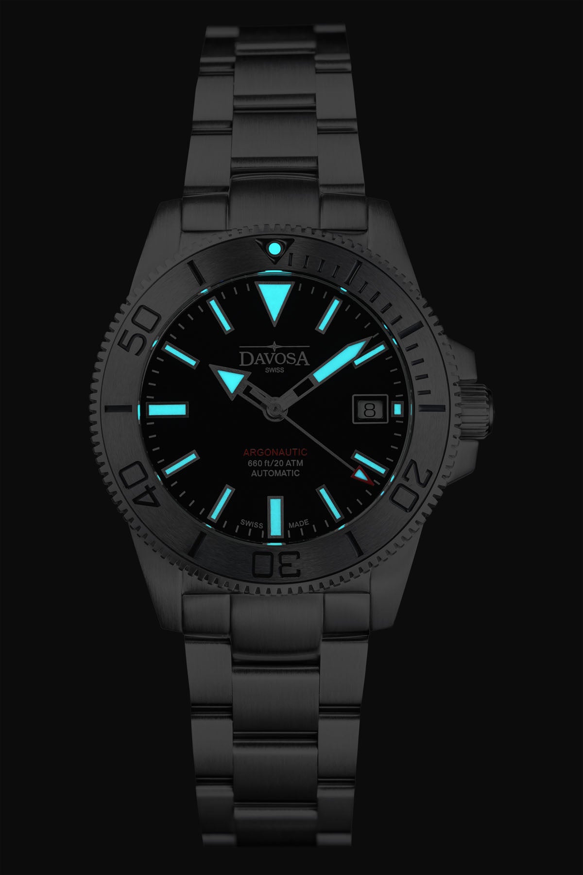 Argonautic 39 Automatic 200m Beyond Steel Black Men's Diver Watch 16153220 Diver Davosa USA Official Distributor. Prices are Final. Tax & duties included.   