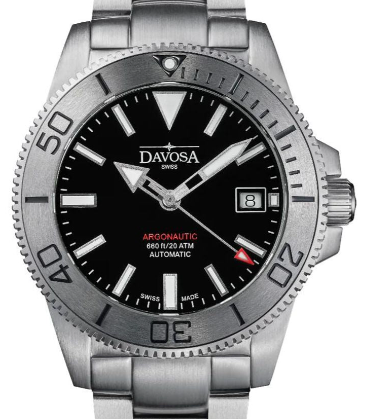 Argonautic 39 Automatic 200m Beyond Steel Black Men's Diver Watch 16153220 Diver Davosa USA Official Distributor. Prices are Final. Tax & duties included. 39.5mm Black TriaLink