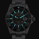 Ternos Professional Auto Nebulous 500m Black Diving Watch 16153550 Diver Davosa USA Official Distributor. Prices are Final. Tax & duties included.   