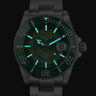 Ternos Professional Auto Nebulous 500m Green Diving Watch 16153570 Holiday package Diver Davosa USA Official Distributor. Prices are Final. Tax & duties included.   