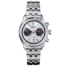 Newton Pilot Rally Chronograph 42mm Silver Limited Edition Pilot DAVOSA Swiss PentaLink bracelet