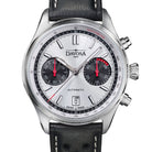 Newton Automatic Chronograph Silver Black Pilot Rally Watch 16153615 Limited Edition Pilot Davosa USA Official Distributor. Prices are Final. Tax & duties included. 42mm White-Black Leather