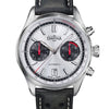 Newton Automatic Chrono Silver Black Pilot Rally Watch 16153615 Limited Edition