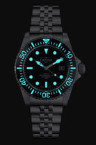 Ternos Professional 68h Automatic 300m Black Diving Watch Diver DAVOSA Swiss