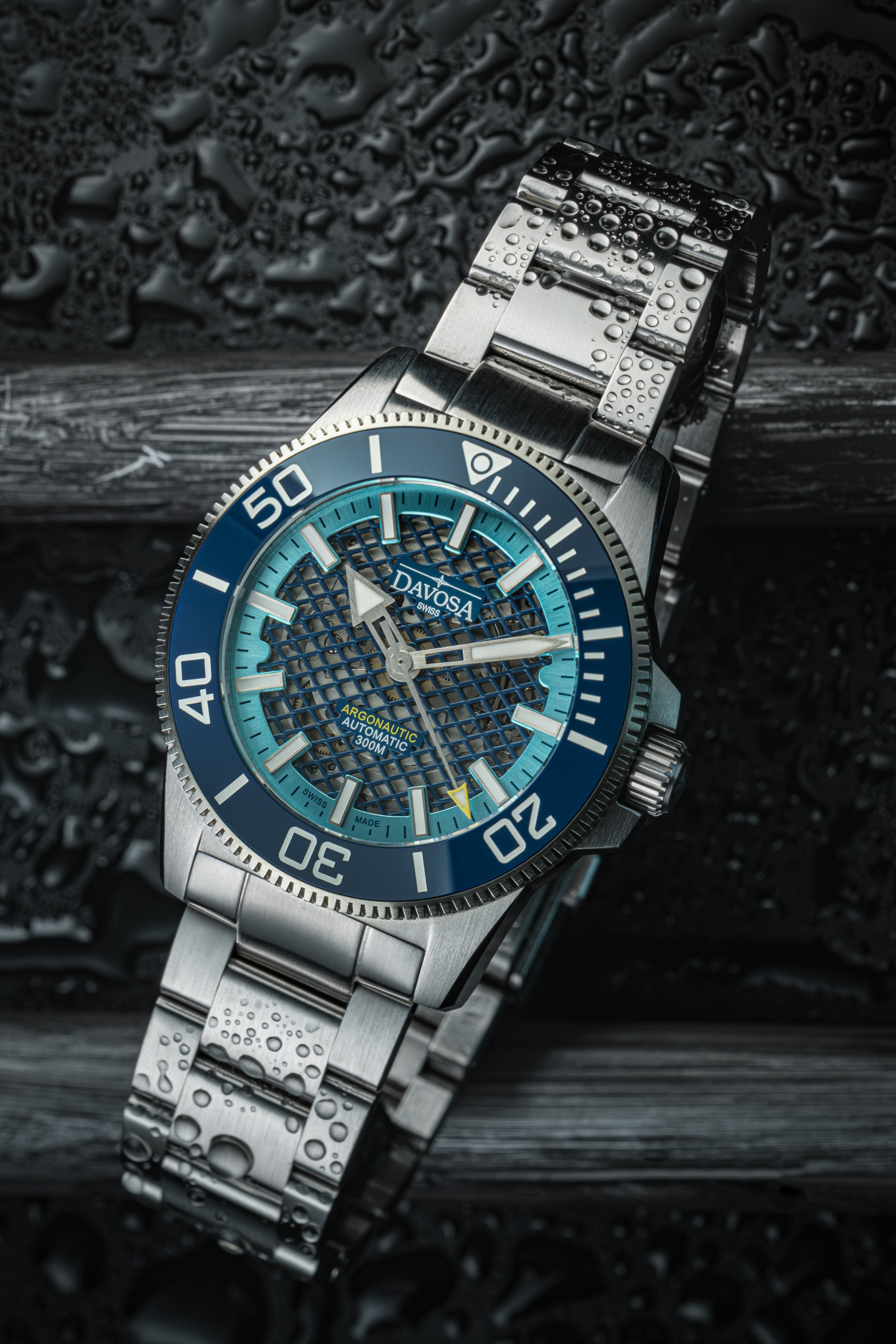 Argonautic 41 Shark Diver - Blue Limited Edition | Swiss Automatic | 1 of 300 Diver Davosa USA