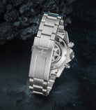 Ternos Professional Chronograph in White Dial with TriaLink Bracelet Ref. 161.543.20 Chronograph Davosa USA Official Distributor. Prices are Final. Tax & duties included.