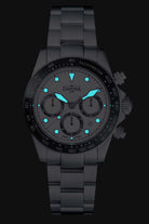 Ternos Professional Chronograph in White Dial with TriaLink Bracelet Ref. 161.543.20 Chronograph Davosa USA Official Distributor. Prices are Final. Tax & duties included.