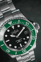 Ternos Diver Automatic 200m Swiss-Made Green and Black Unisex Diver Watch 161.550.70 Without Loupe Diver Davosa USA Official Distributor. Prices are Final. Tax & duties included.
