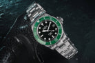 Ternos Diver Automatic 200m Swiss-Made Green and Black Unisex Diver Watch 161.550.70 Without Loupe Diver Davosa USA Official Distributor. Prices are Final. Tax & duties included.