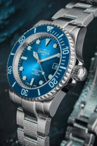 Ternos Diver "Blue Lagoon" Special Edition Automatic 40mm - Only 200 Pieces Worldwide - 161.554.40 with Trialink Watches Davosa USA Official Distributor. Prices are Final. Tax & duties included.