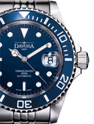 Ternos Ceramic Automatic 200m Blue Diving Watch 16155504 Diver Davosa USA Official Distributor. Prices are Final. Tax & duties included.   