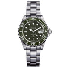 Ternos Ceramic Automatic 200m Green Diving Watch 16155570 Diver Davosa USA Official Distributor. Prices are Final. Tax & duties included.