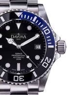 Ternos Professional Automatic 500m Black Blue Diving Watch 16155945 Diver Davosa USA Official Distributor. Prices are Final. Tax & duties included.   