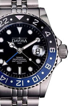 Ternos Professional Automatic 200m GMT Black Blue Diving Watch 16157104 GMT Davosa USA Official Distributor. Prices are Final. Tax & duties included.