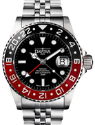 Ternos Professional GMT Black-Red Ref. 161.571.09 PentaLink Bracelet DAVOSA Swiss