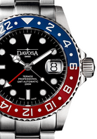 Ternos Professional Automatic 200m GMT Red Blue Diving Watch 16157160 GMT Davosa USA Official Distributor. Prices are Final. Tax & duties included.   