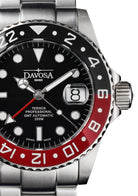 Ternos Professional Automatic 200m GMT Black Red Diving Watch 16157190 GMT Davosa USA Official Distributor. Prices are Final. Tax & duties included.   