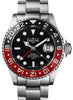 Ternos Professional Automatic 200m GMT, Black/Red, Diving Watch - 16157190