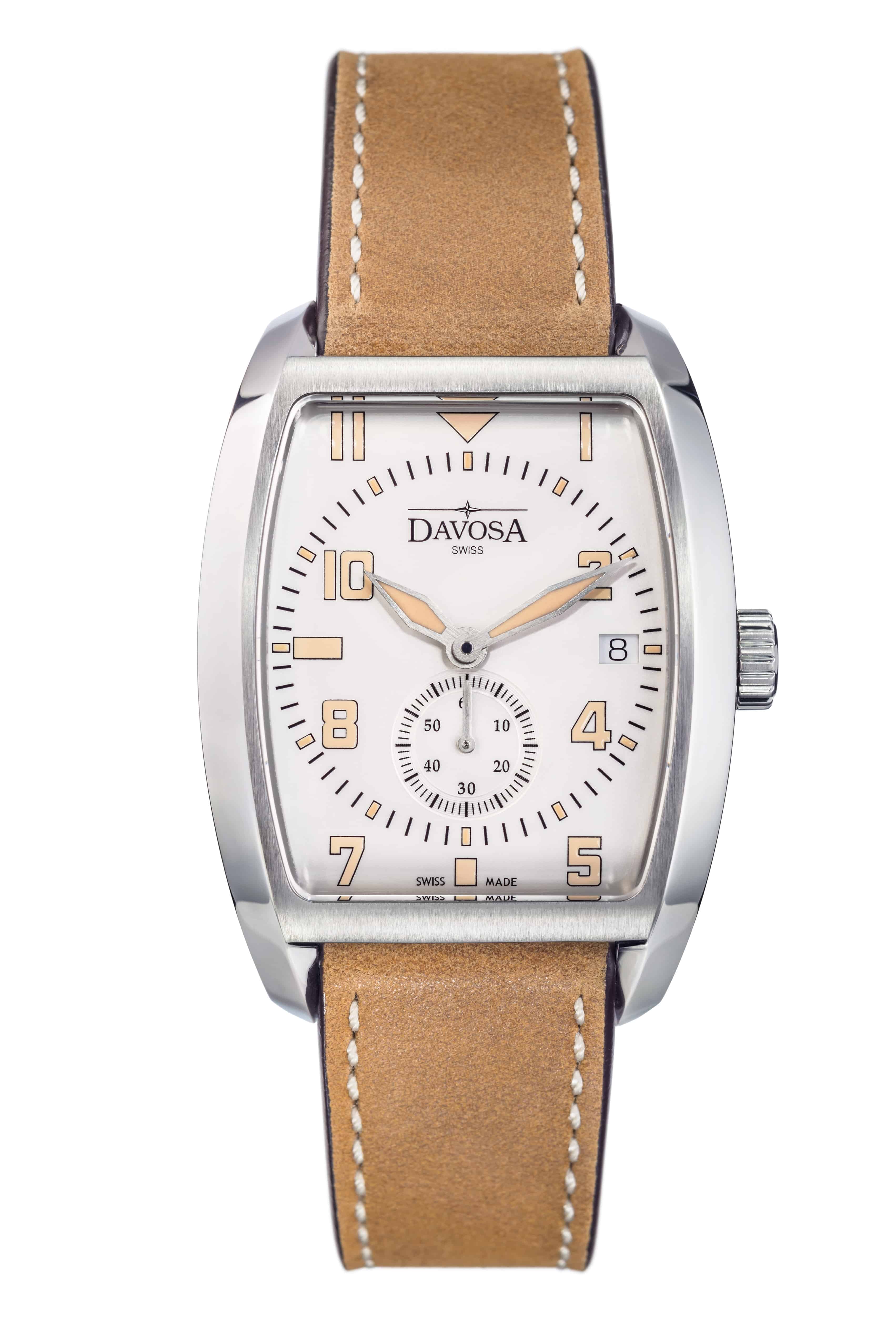 Evo 1908 Automatic Swiss-Made White Orange Executive Watch 16157536 Executive Davosa USA Official Distributor. Prices are Final. Tax & duties included.   