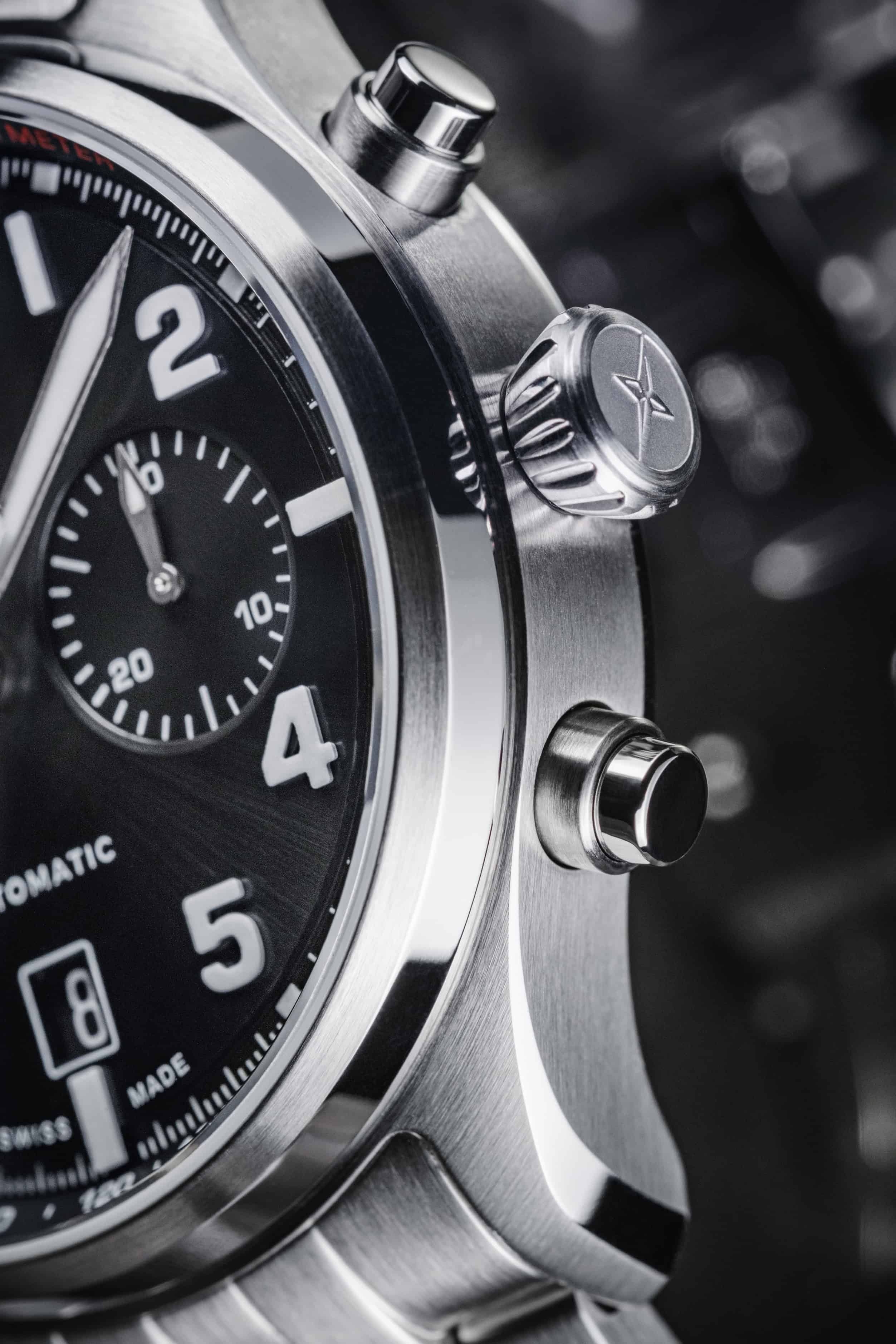 Newton Pilot Chronograph | Limited Edition - 300 units | 161.578.50 Pilot Davosa USA Official Distributor. Prices are Final. Tax & duties included.