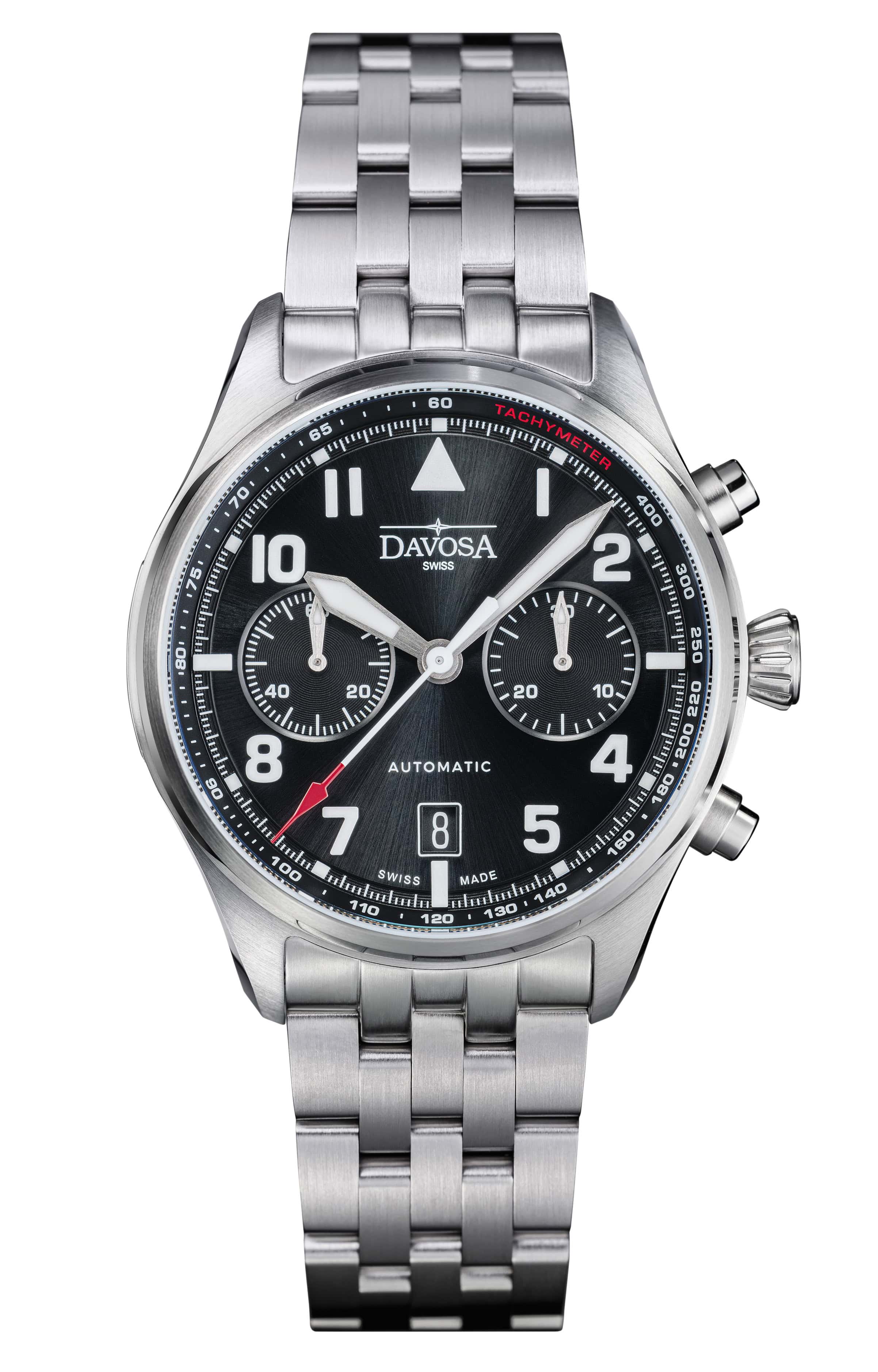 Newton Pilot Chronograph | Limited Edition - 300 units | 161.578.50 Pilot Davosa USA Official Distributor. Prices are Final. Tax & duties included.