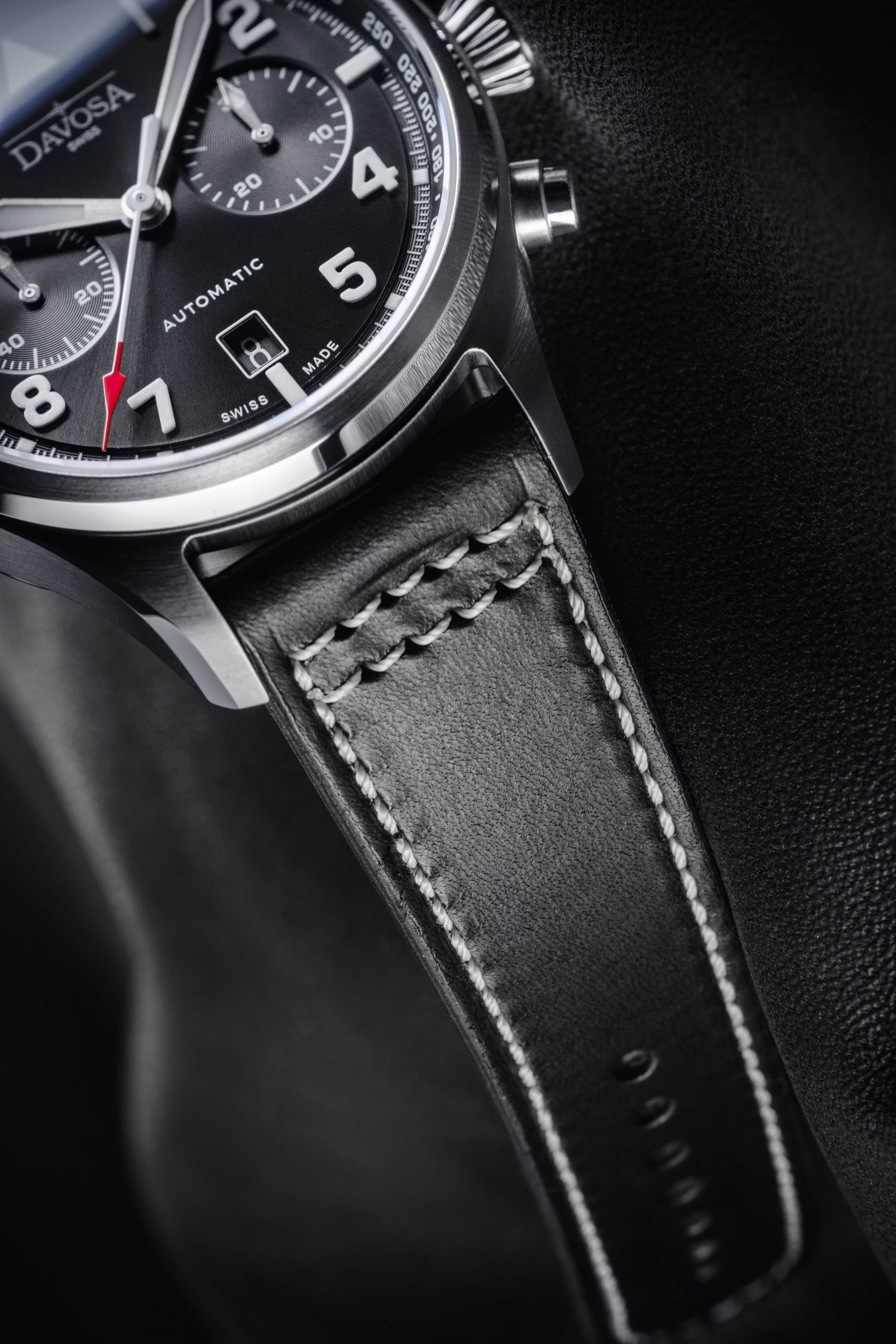 Newton Pilot Chronograph | Limited Edition - 300 units | 161.578.55 Pilot Davosa USA Official Distributor. Prices are Final. Tax & duties included.