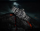 Ternos Professional Black Rock Limited Edition Metal Trialink Bracelet Version Diver Davosa USA Official Distributor. Prices are Final. Tax & duties included.