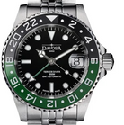 Ternos Ceramic Automatic GMT Swiss-Made Black Green Diving Watch 16159007 GMT Davosa USA Official Distributor. Prices are Final. Tax & duties included. 40mm Green TriaLink