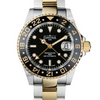 Ternos Ceramic automatic two-tone GMT gold watch 16159150 trialink bracelet