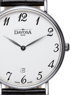 Pianos II Quartz Swiss-Made White Executive Watch 16248526 Executive Davosa USA Official Distributor. Prices are Final. Tax & duties included.   