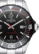 Nautic Star Quartz Swiss-Made 100m Black Red Diver Watch 16347265 Diver Davosa USA Official Distributor. Prices are Final. Tax & duties included.   