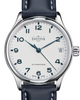 Classic Automatic Swiss-Made White Blue Ladies Watch 16618816