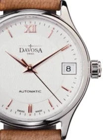 Classic Vegan Automatic Swiss-Made White Rose Gold Executive Watch 16618832v Classic Davosa USA Official Distributor. Prices are Final. Tax & duties included.   