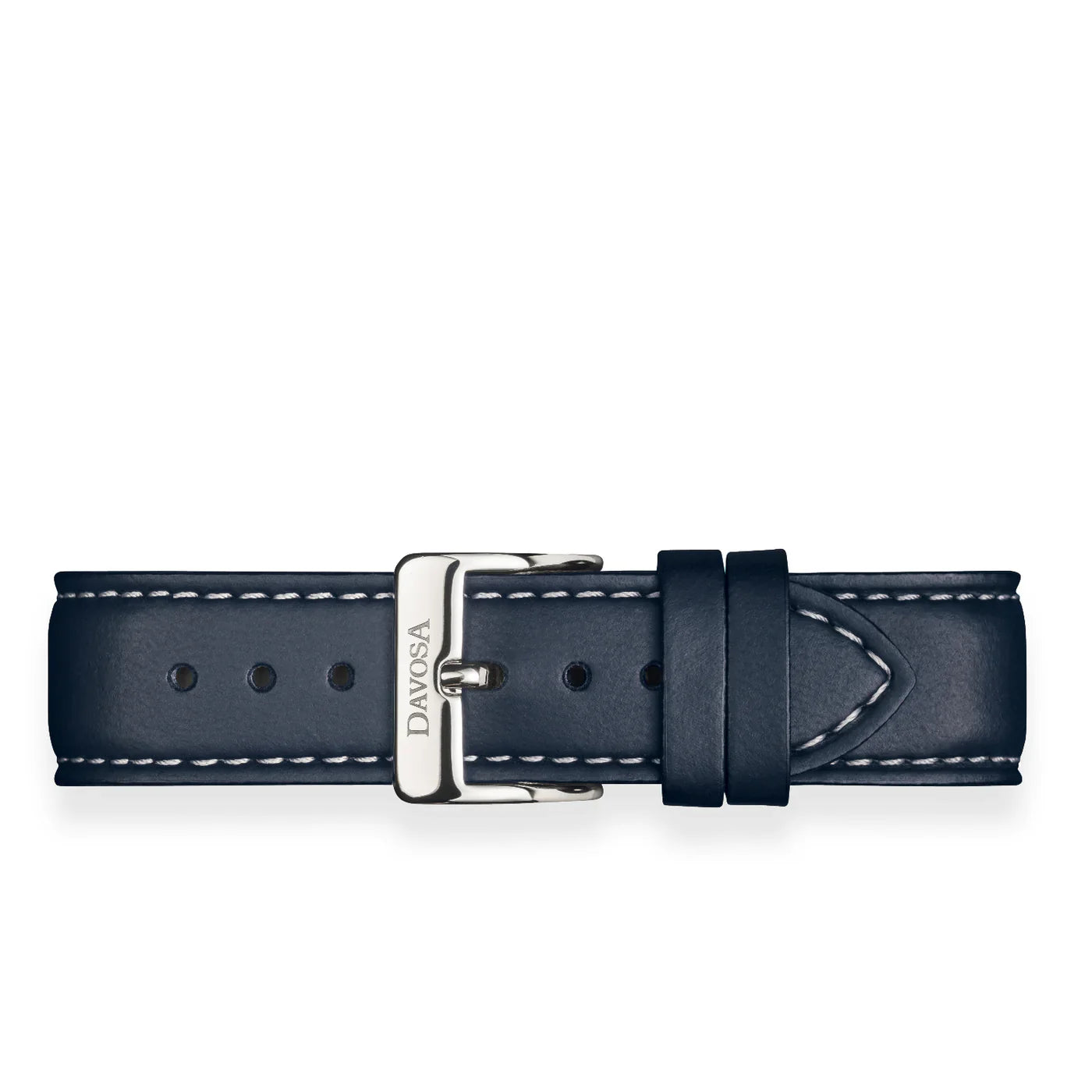 Davosa Vegan Leather Black 16/20mm 169.457.55 Straps Davosa USA Official Distributor. Prices are Final. Tax & duties included. 16mm Black Leather
