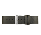 Davosa Calfskin Leather Strap Black Grey 20mm 169.500.55 Straps Davosa USA Official Distributor. Prices are Final. Tax & duties included. 20mm Gray Leather