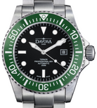 Ternos Professional 68h Automatic 300m Green Black Diving Watch 16153870 Diver Davosa USA Official Distributor. Prices are Final. Tax & duties included. 42mm Green TriaLink