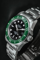 Ternos Professional 68h Automatic 300m Black Blue Green Diving Watch Collection Diver Davosa USA Official Distributor. Prices are Final. Tax & duties included.   