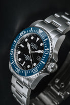 Ternos Professional 68h Automatic 300m Blue Black Diving Watch 16153840 Diver Davosa USA Official Distributor. Prices are Final. Tax & duties included.   