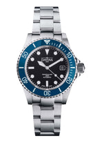 Ternos Diver Automatic 200m Swiss-Made Blue Unisex Diver Watch 161.550.40 No Loupe Diver Davosa USA Official Distributor. Prices are Final. Tax & duties included.