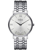 Pianos II Quartz Guilloche Silver Executive Watch 16347615 Executive Davosa USA Official Distributor. Prices are Final. Tax & duties included.   