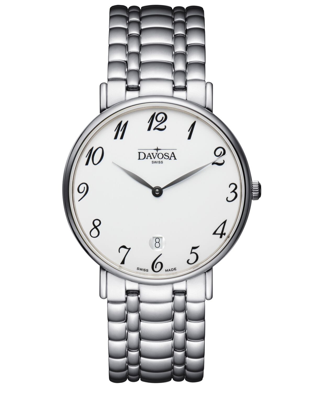 Pianos II Quartz Swiss-Made White Executive Watch 16347626 Executive Davosa USA Official Distributor. Prices are Final. Tax & duties included.   