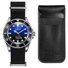 Faded Blue Seahorse - black super value bundle package Watches Davosa USA Official Distributor. Prices are Final. Tax & duties included.