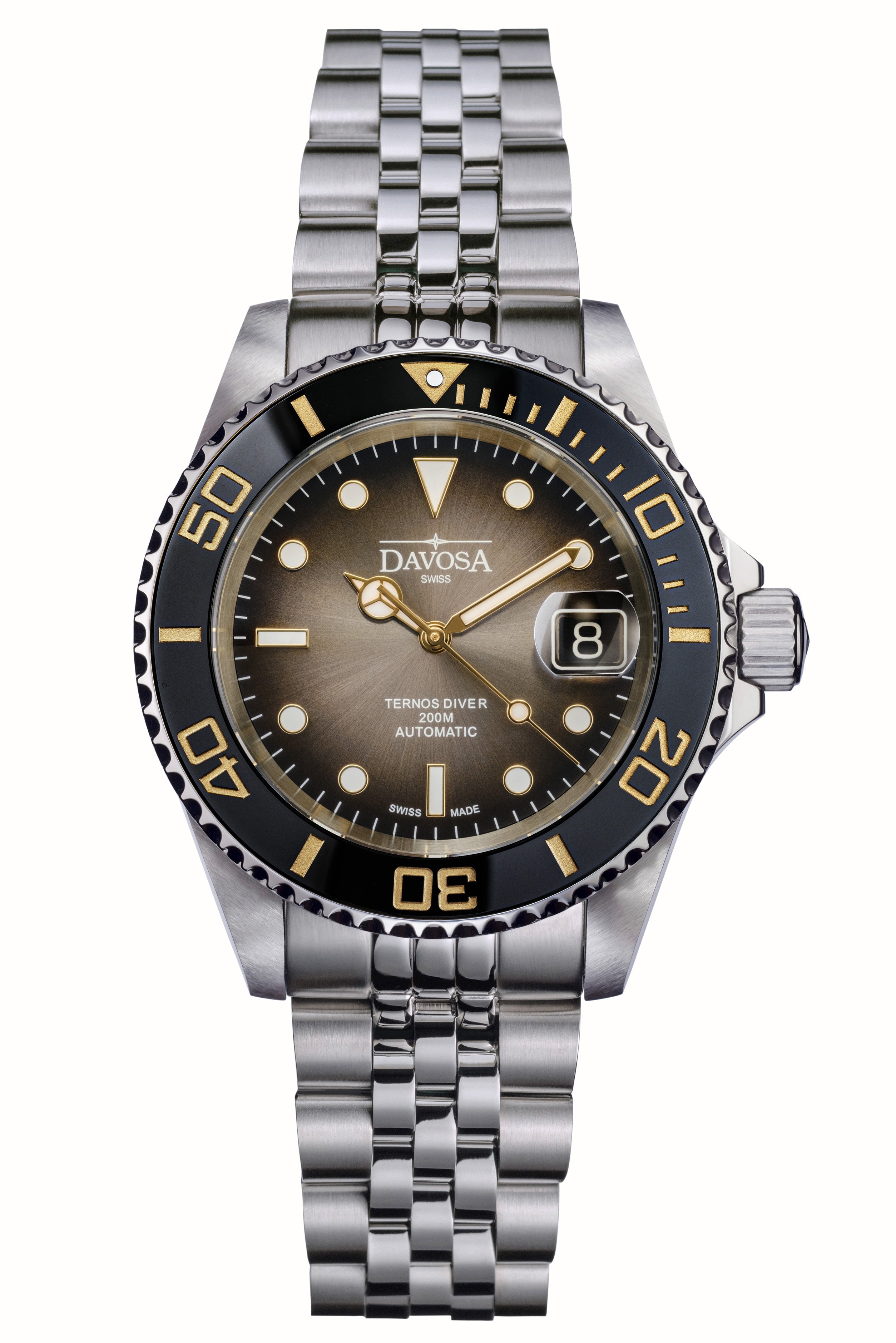 Ternos Ceramic Automatic 200m Swiss-Made Eagle Bay Unisex Diver Watch 16155506 Limited Edition Diver Davosa USA Official Distributor. Prices are Final. Tax & duties included.