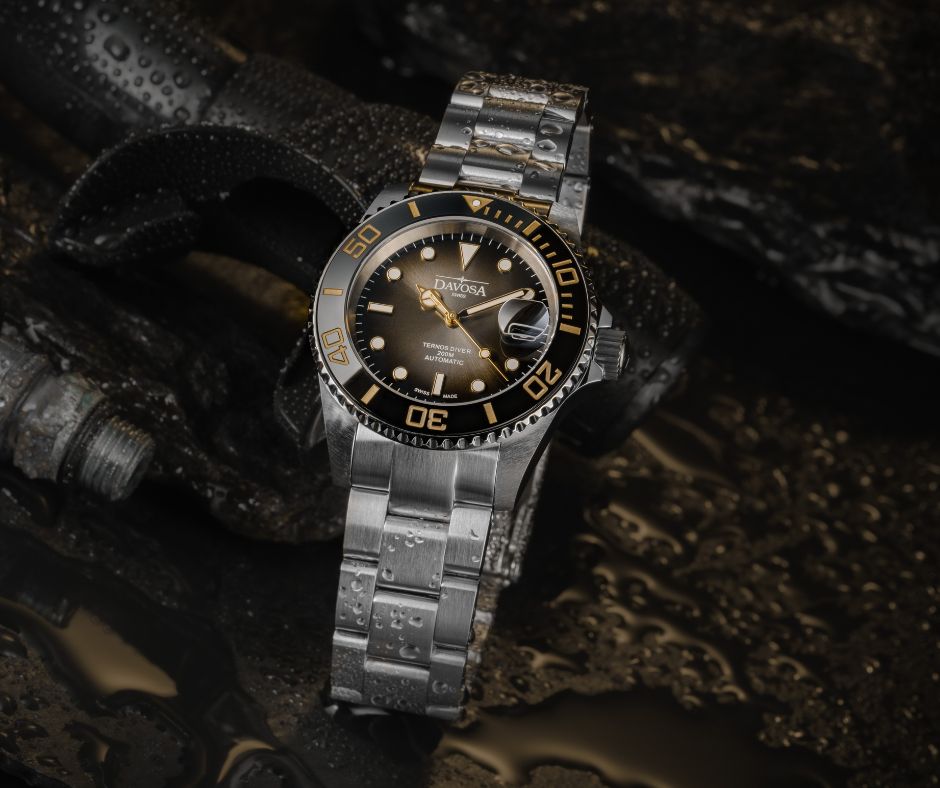 Ternos Ceramic Automatic 200m Swiss-Made Eagle Bay Unisex Diver Watch 16155560 Limited Edition Diver Davosa USA Official Distributor. Prices are Final. Tax & duties included.