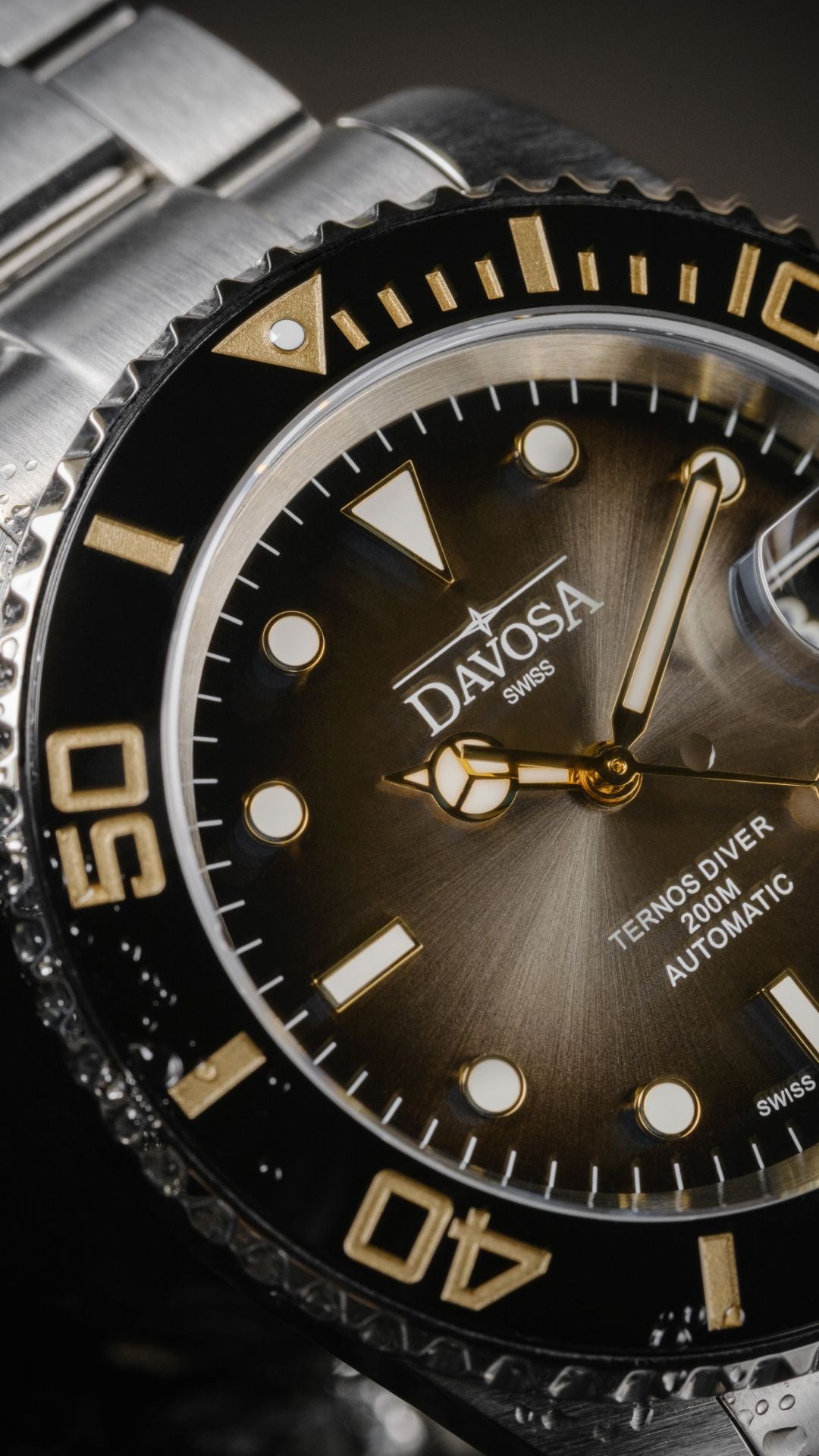 Ternos Ceramic Automatic 200m Swiss-Made Eagle Bay Unisex Diver Watch 16155560 Limited Edition Diver Davosa USA Official Distributor. Prices are Final. Tax & duties included.