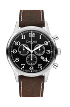 Heritage Quartz Chronograph Black Brown Executive Watch 16247956 Chronograph Davosa USA Official Distributor. Prices are Final. Tax & duties included.   