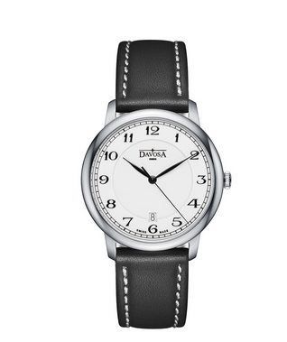 Amaranto Quartz Swiss-Made White Black Executive Watch 16756126 Executive Davosa USA Official Distributor. Prices are Final. Tax & duties included.   