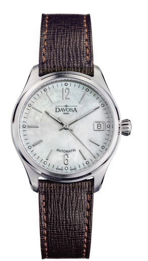 Newton Automatic Swiss-Made White Brown Ladies Watch 16619016 Ladies Davosa USA Official Distributor. Prices are Final. Tax & duties included.   