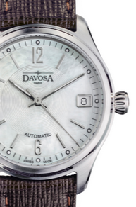 Newton Automatic Swiss-Made White Brown Ladies Watch 16619016 Ladies Davosa USA Official Distributor. Prices are Final. Tax & duties included.   